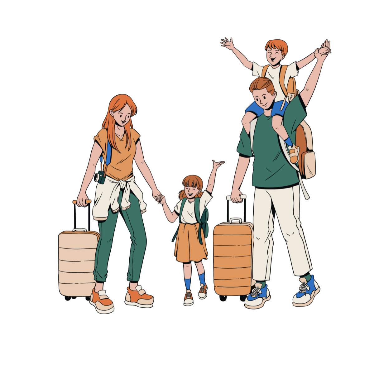 hinh gia dinh trang chu